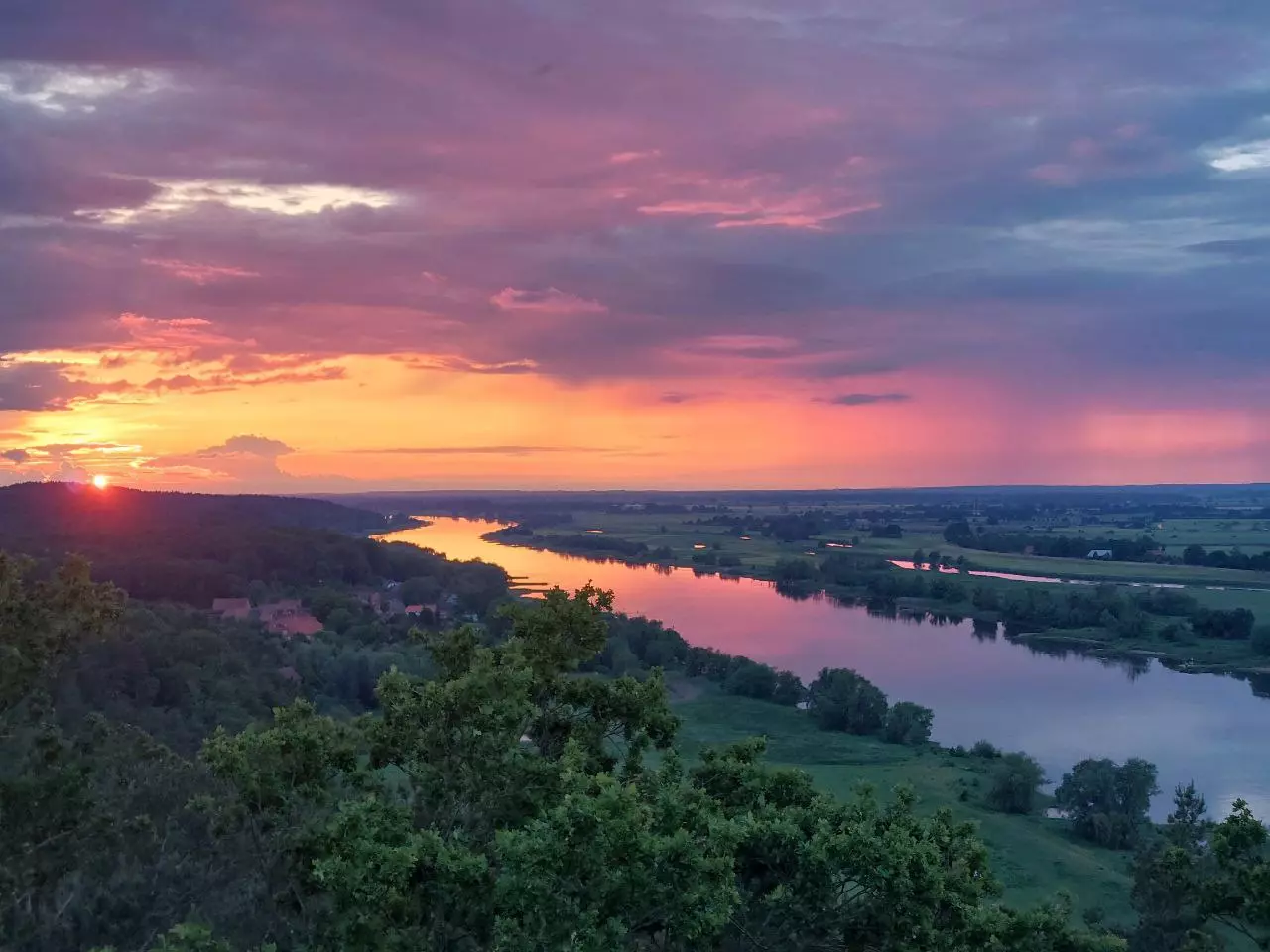 Die Elbe bei Rosien - Elbtal