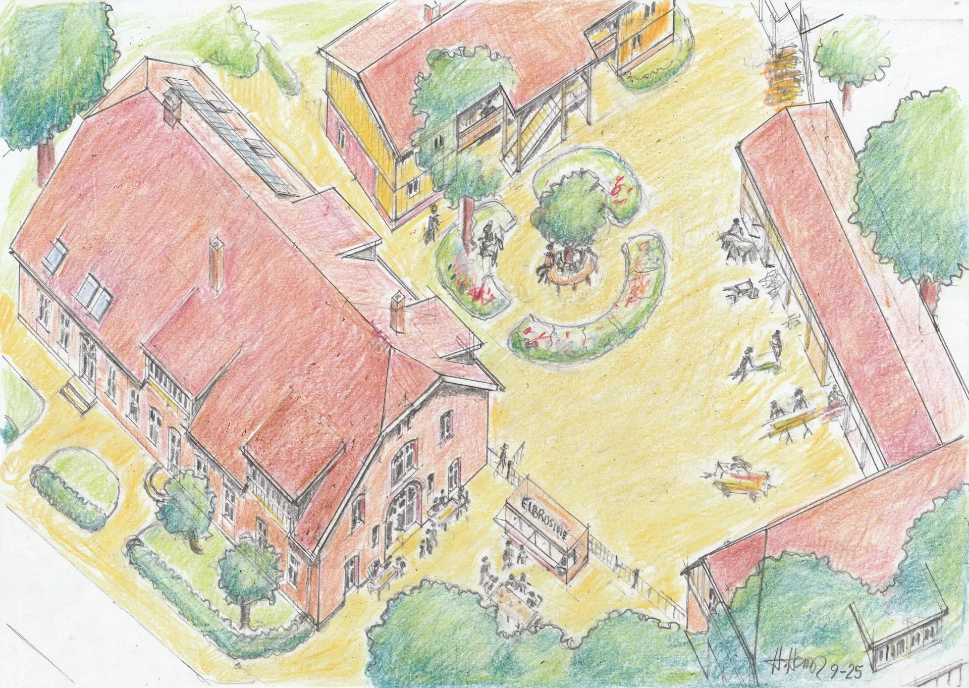 Isometrie vom Hof Elbtalaue Rosien